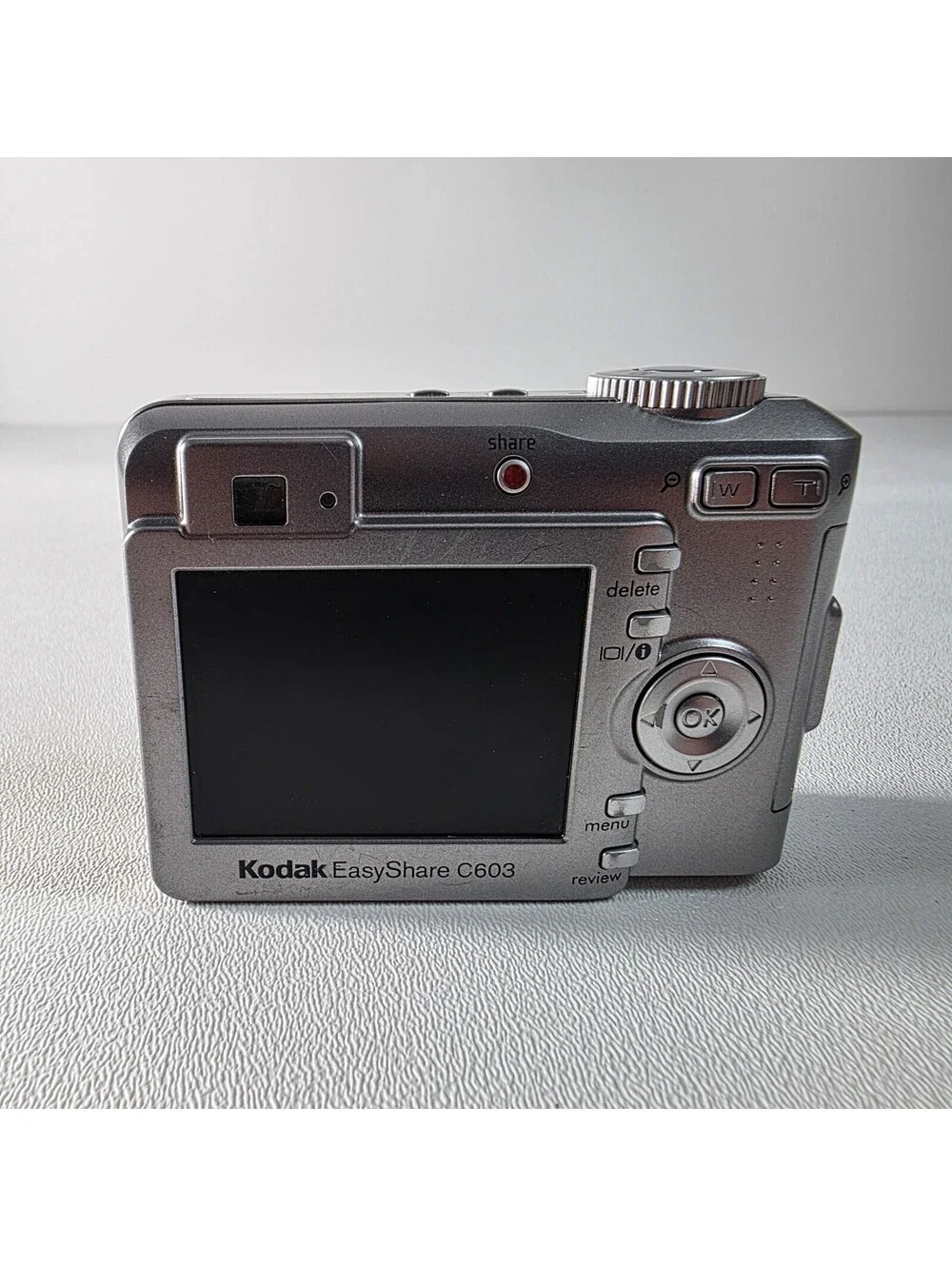 Kodak Digital Camera EasyShare C603 6.1MP Silver: Tested & Working